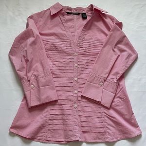 “Zac and Rachel” button down top